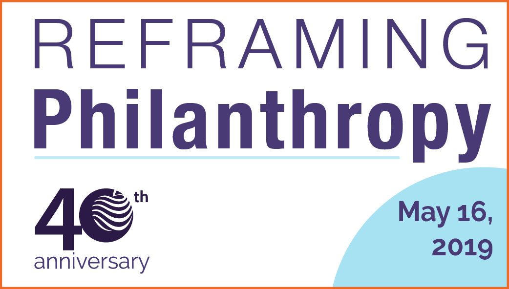 Reframing Philanthropy Invitation Banner